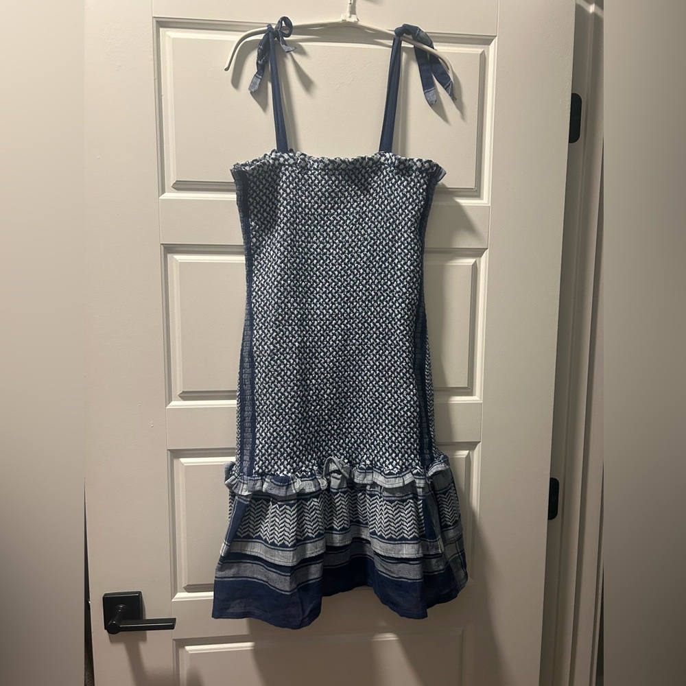 Adorable blue mini dress